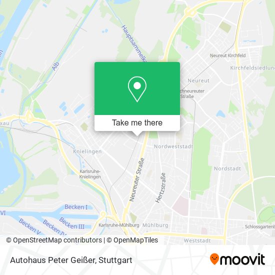 Autohaus Peter Geißer map