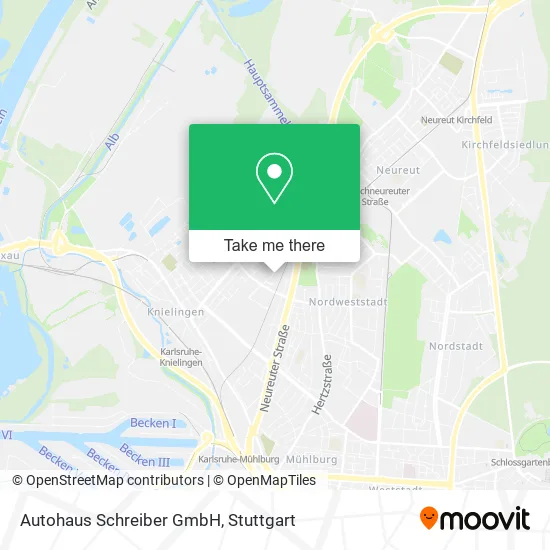 Карта Autohaus Schreiber GmbH
