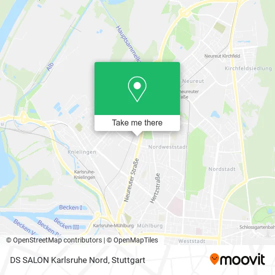 Карта DS SALON Karlsruhe Nord