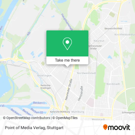 Карта Point of Media Verlag