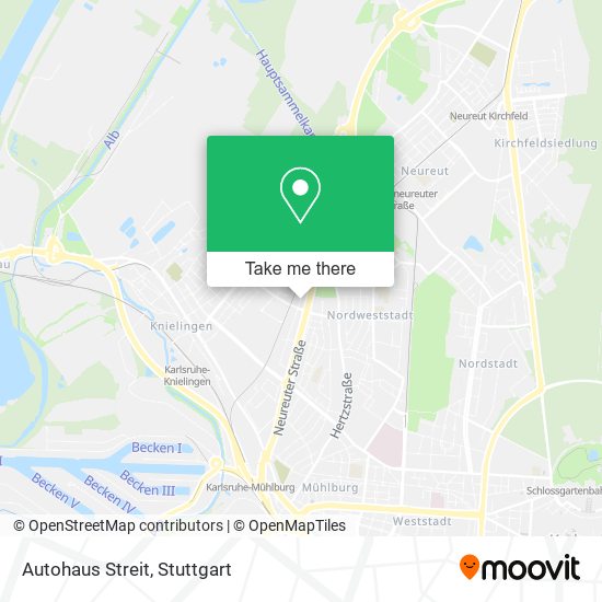 Карта Autohaus Streit