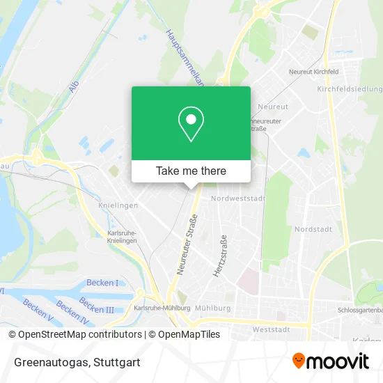 Карта Greenautogas
