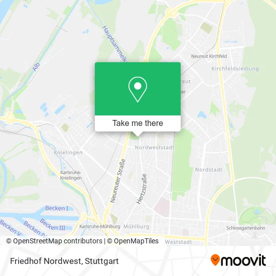 Карта Friedhof Nordwest