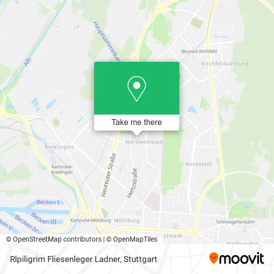Карта Rlpiligrim Fliesenleger Ladner