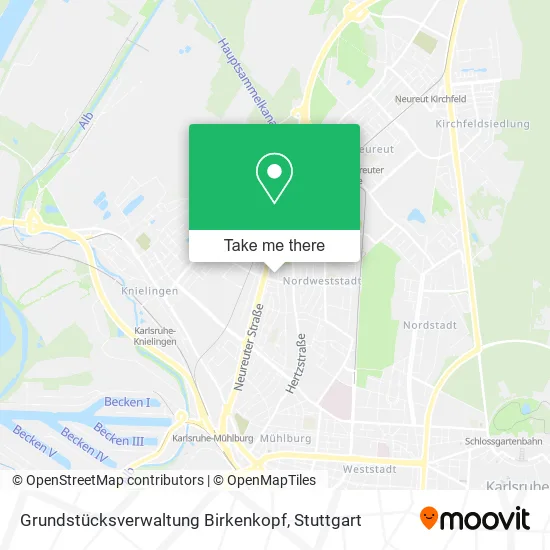 Карта Grundstücksverwaltung Birkenkopf