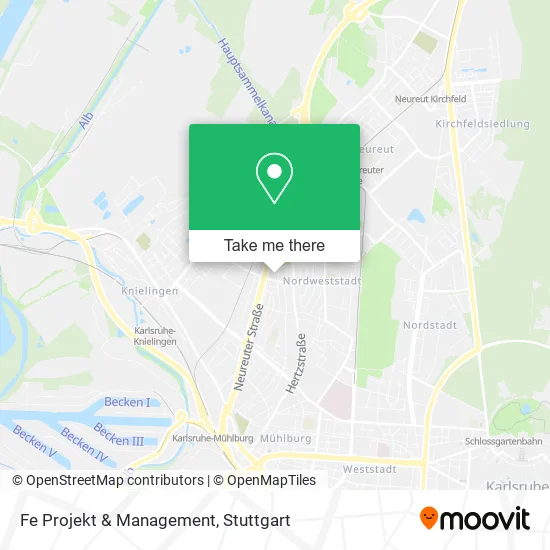 Карта Fe Projekt & Management
