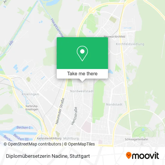Карта Diplomübersetzerin Nadine