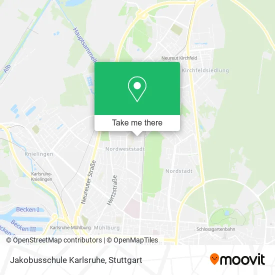 Карта Jakobusschule Karlsruhe