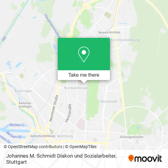 Карта Johannes M. Schmidt Diakon und Sozialarbeiter