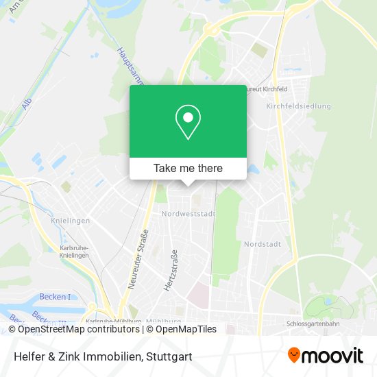 Helfer & Zink Immobilien map