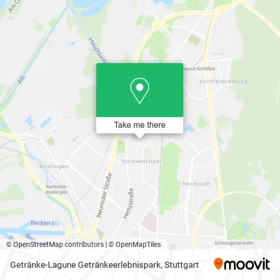 Карта Getränke-Lagune Getränkeerlebnispark