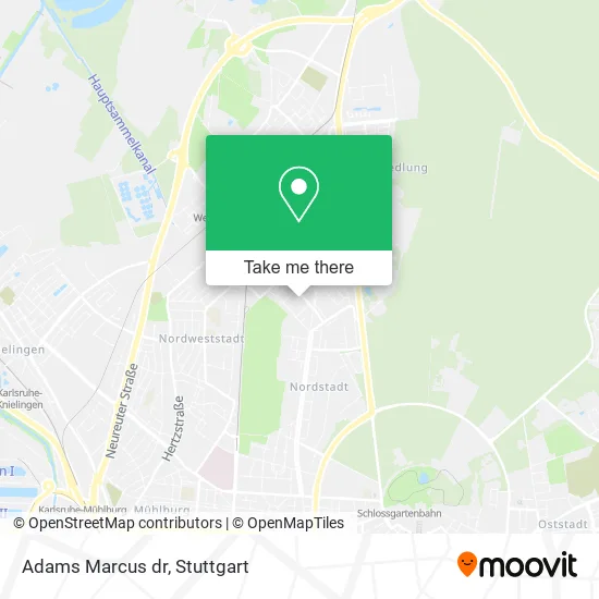 Карта Adams Marcus dr