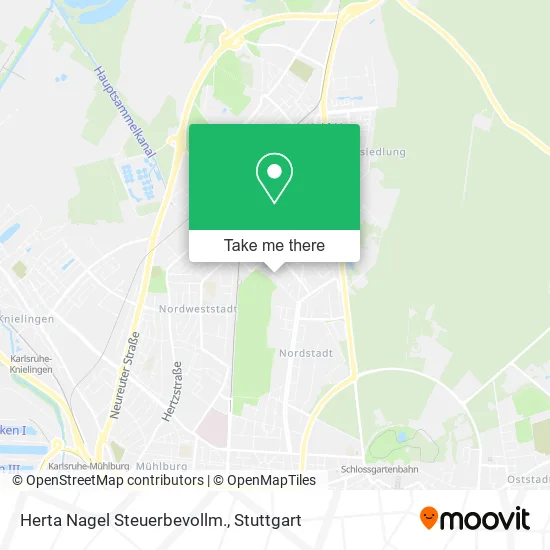 Карта Herta Nagel Steuerbevollm.