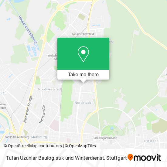 Tufan Uzunlar Baulogistik und Winterdienst map