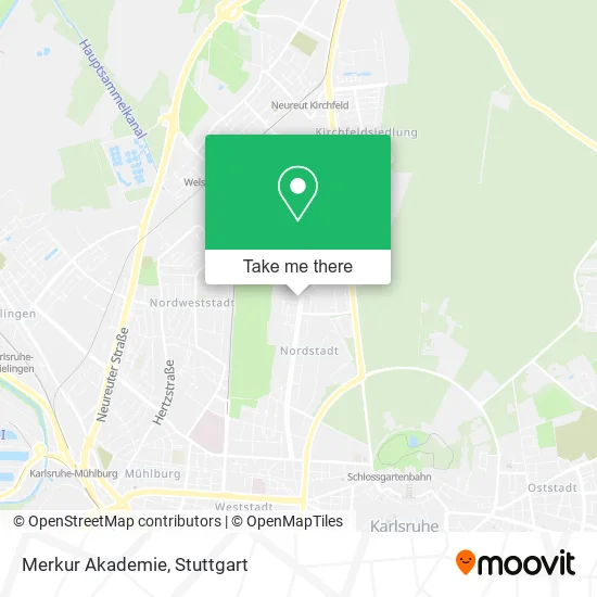 Карта Merkur Akademie