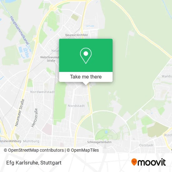 Efg Karlsruhe map