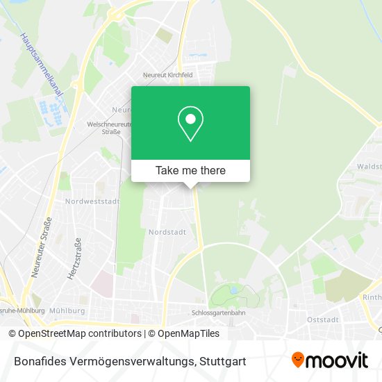 Bonafides Vermögensverwaltungs map