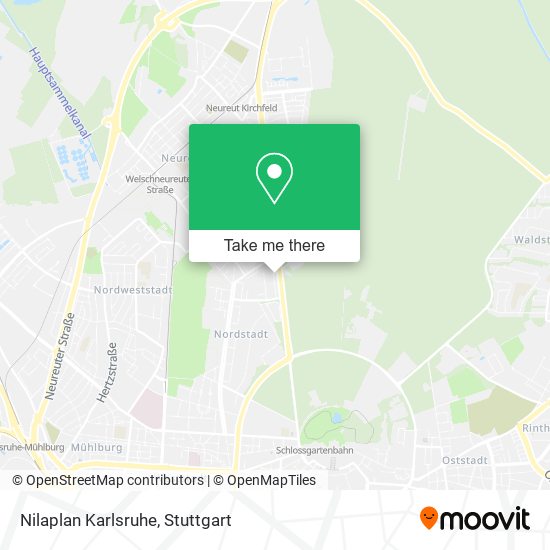 Карта Nilaplan Karlsruhe