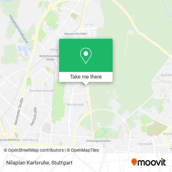 Карта Nilaplan Karlsruhe