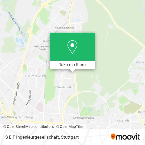 Карта S E F Ingenieurgesellschaft