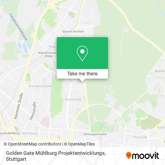Карта Golden Gate Mühlburg Projektentwicklungs