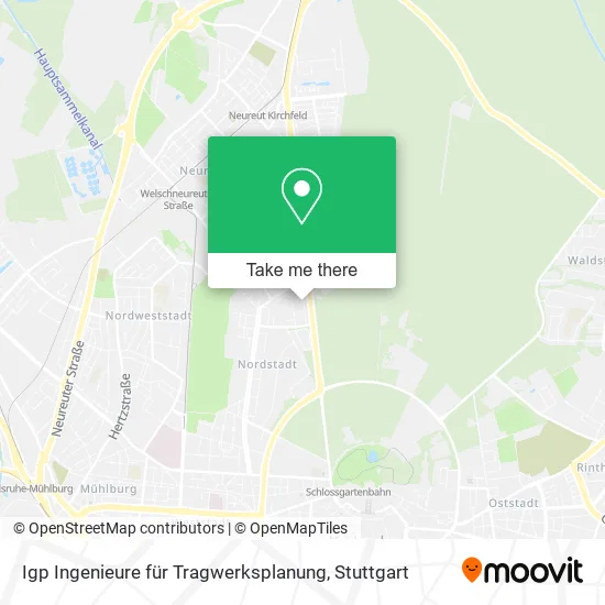 Карта Igp Ingenieure für Tragwerksplanung