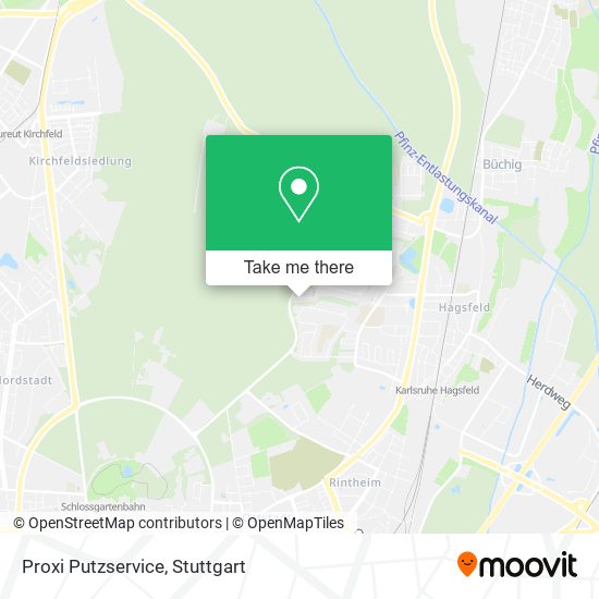 Карта Proxi Putzservice