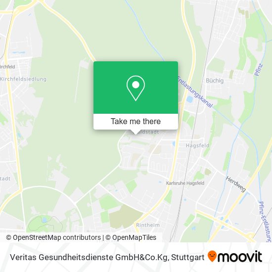 Veritas Gesundheitsdienste GmbH&Co.Kg map