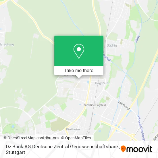 Карта Dz Bank AG Deutsche Zentral Genossenschaftsbank