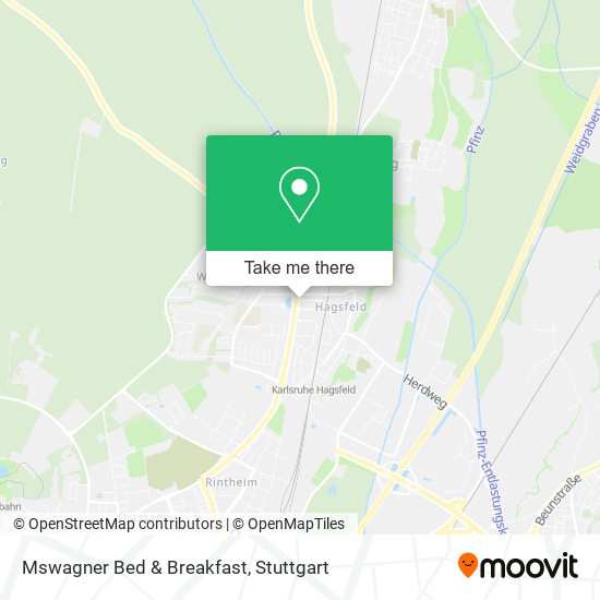 Карта Mswagner Bed & Breakfast