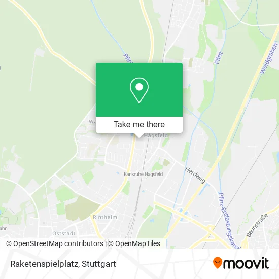 Карта Raketenspielplatz