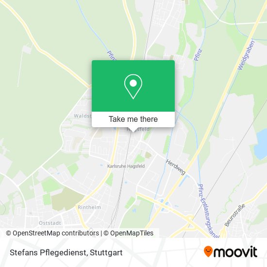 Stefans Pflegedienst map