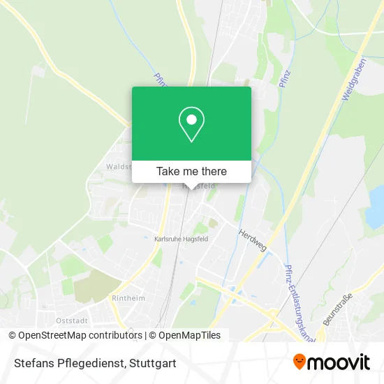 Карта Stefans Pflegedienst