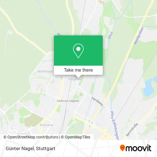 Карта Günter Nagel