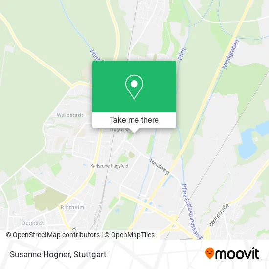 Карта Susanne Hogner