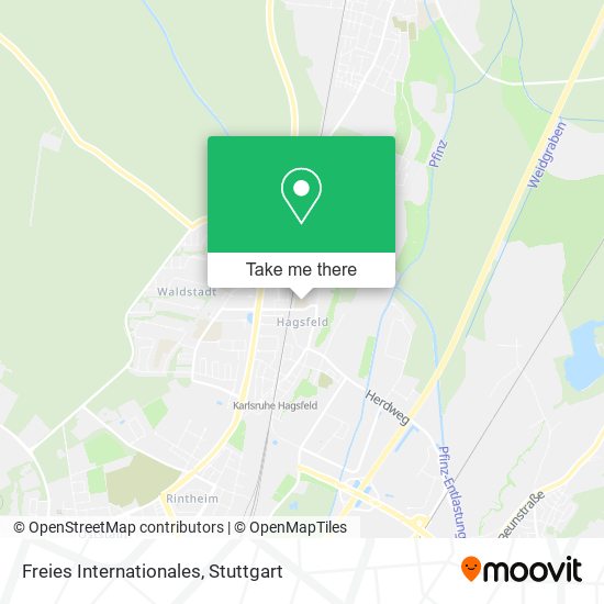 Freies Internationales map