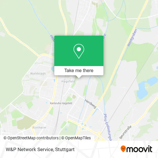 Карта W&P Network Service
