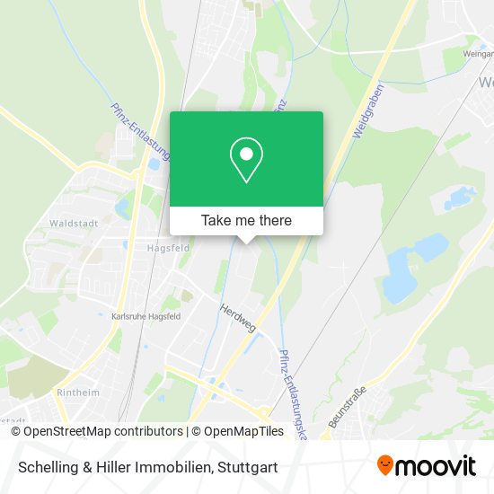 Schelling & Hiller Immobilien map