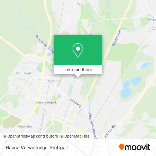 Карта Hauco Verwaltungs