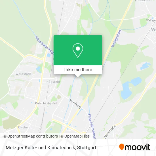 Карта Metzger Kälte- und Klimatechnik