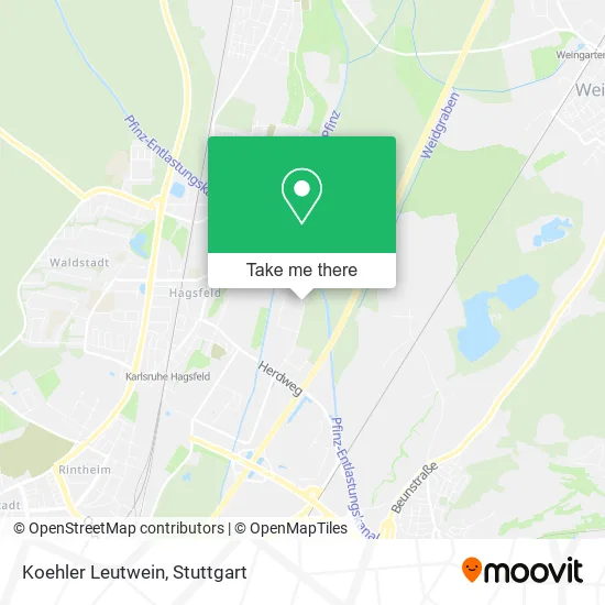 Карта Koehler Leutwein