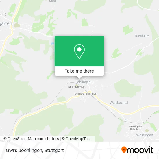 Карта Gwrs Joehlingen