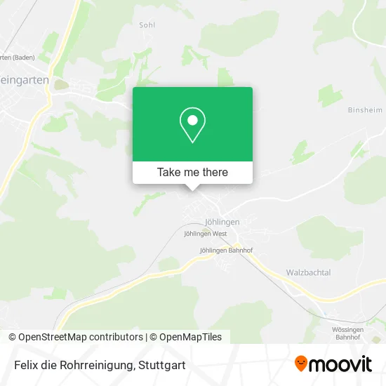 Карта Felix die Rohrreinigung