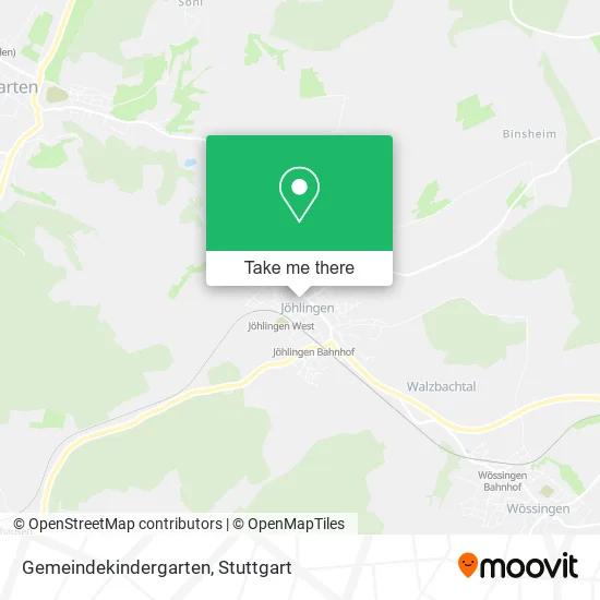 Карта Gemeindekindergarten