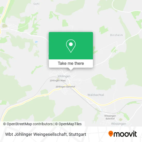 Карта Wbt Jöhlinger Weingesellschaft