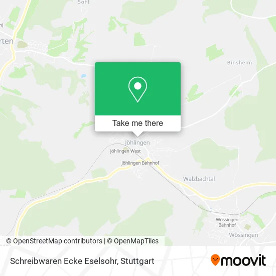 Карта Schreibwaren Ecke Eselsohr