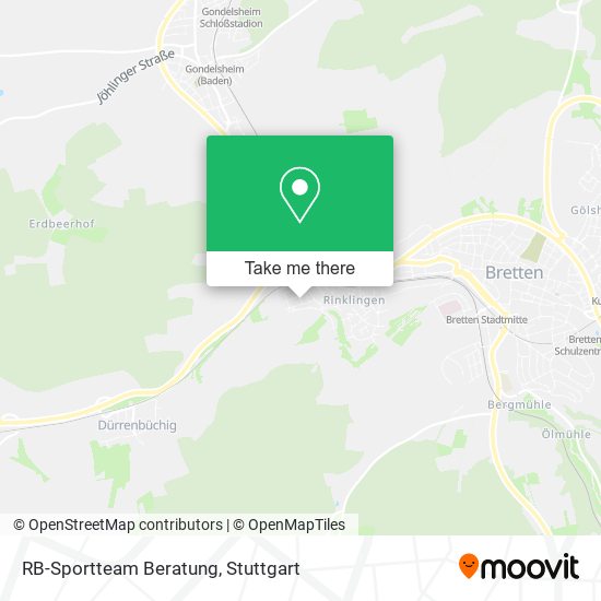 Карта RB-Sportteam Beratung