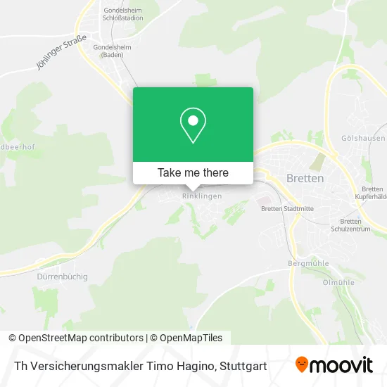 Карта Th Versicherungsmakler Timo Hagino