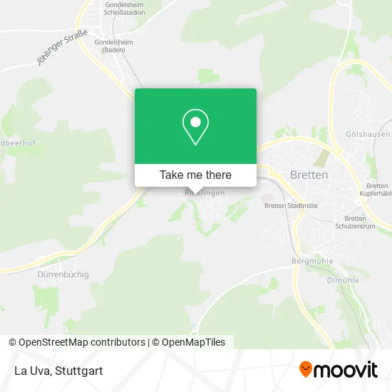 Карта La Uva