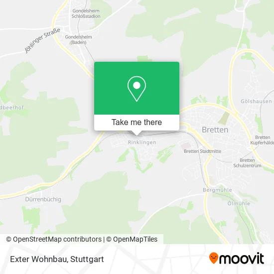 Карта Exter Wohnbau